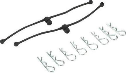 Body Klip Retainers-Black